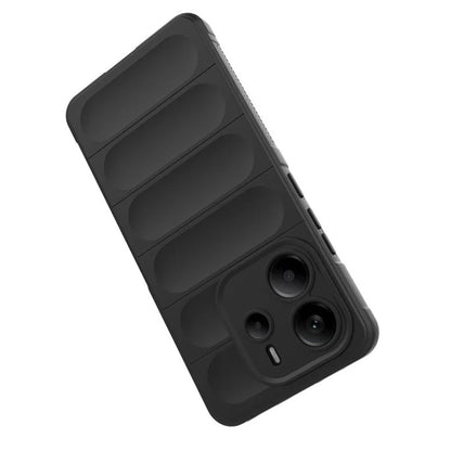Cover til Xiaomi Redmi Note 14 4G (Standard), Techsuit, Magic Shield, Sort