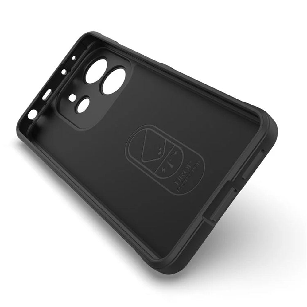 Cover til Xiaomi Redmi Note 14 4G (Standard), Techsuit, Magic Shield, Sort