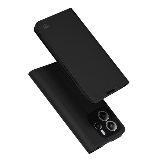 Cover til Xiaomi Redmi Note 14 4G (Standard), Techsuit, Magskin Book, Sort