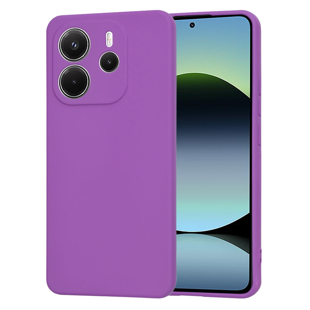Cover til Xiaomi Redmi Note 14 4G (Standard), Techsuit, SoftFlex, Lilla