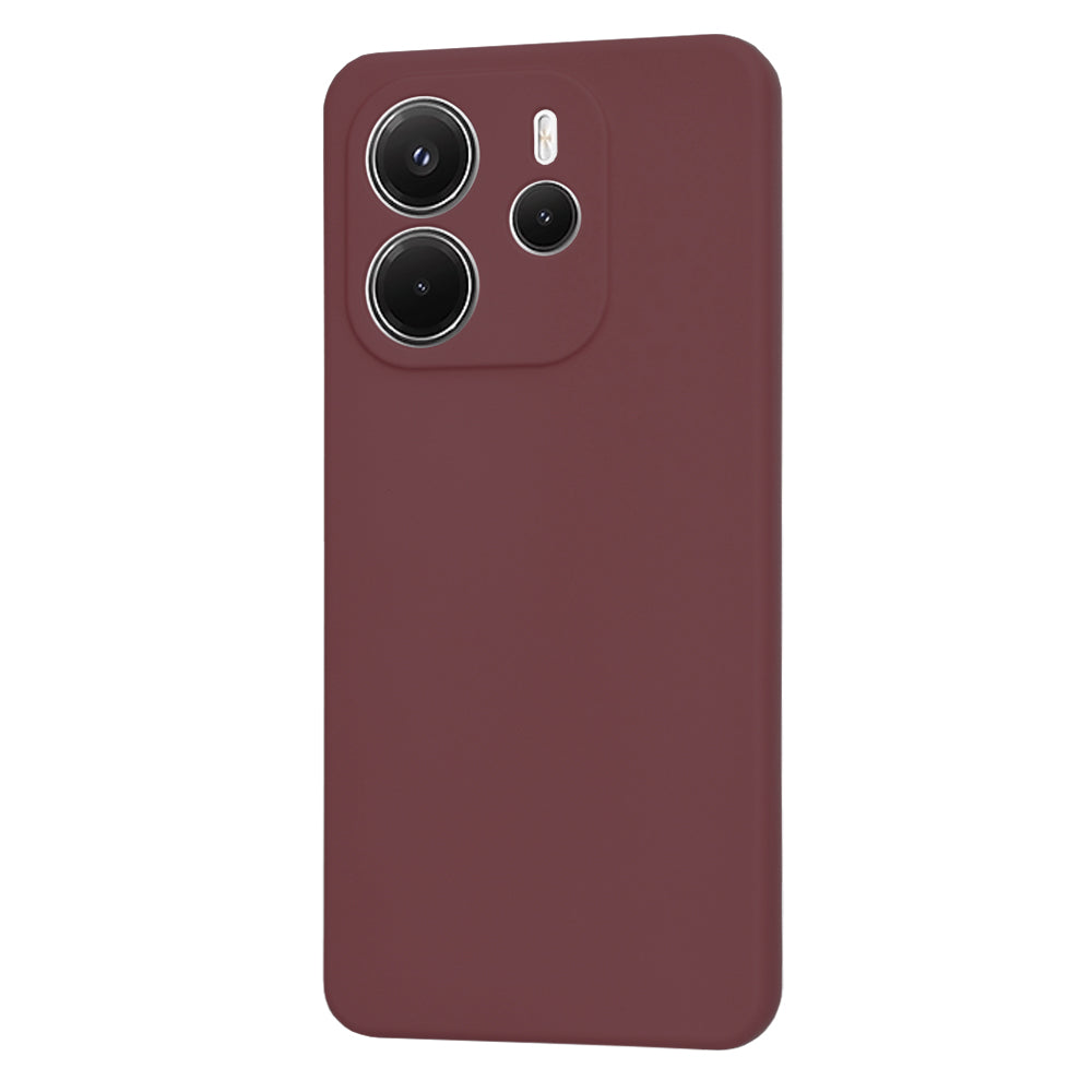 Cover til Xiaomi Redmi Note 14 4G (Standard), Techsuit, SoftFlex, Vinrød