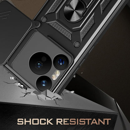 Cover til Xiaomi Redmi Note 14 5G, Techsuit, CamShield, Blå