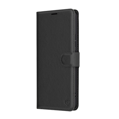 Cover til Xiaomi Redmi Note 14 5G, Techsuit, Leather Folio, Sort