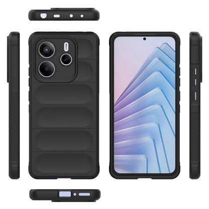 Cover til Xiaomi Redmi Note 14 5G, Techsuit, Magic Shield, Sort