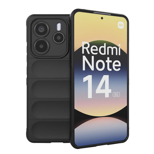 Cover til Xiaomi Redmi Note 14 5G, Techsuit, Magic Shield, Sort