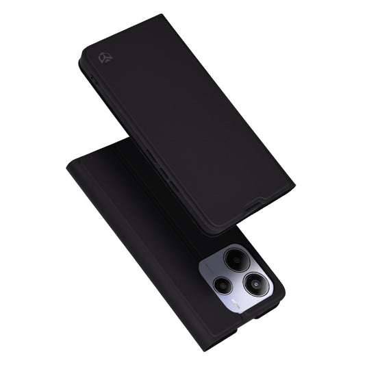 Cover til Xiaomi Redmi Note 14 5G, Techsuit, Magskin Book, Sort