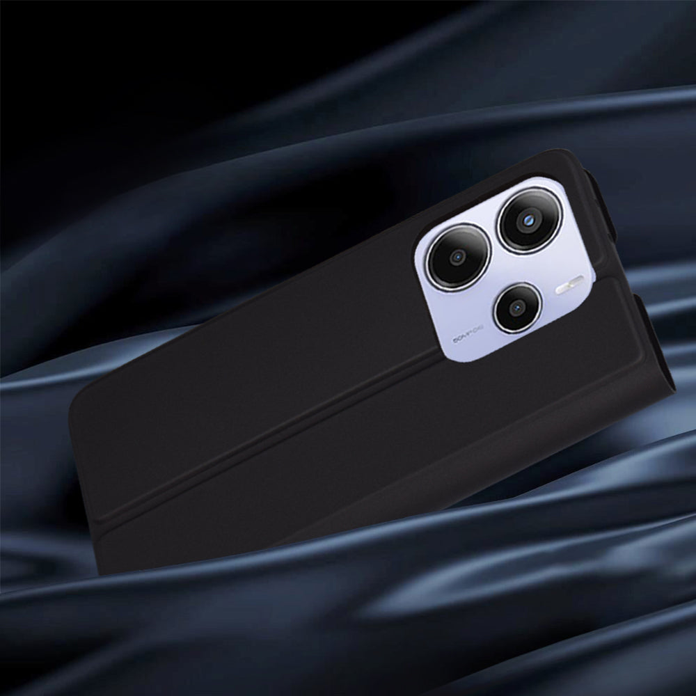 Cover til Xiaomi Redmi Note 14 5G, Techsuit, Magskin Book, Sort