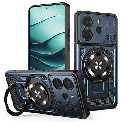 Cover til Xiaomi Redmi Note 14 5G, Techsuit, RuggedCam, Blå