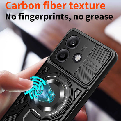 Cover til Xiaomi Redmi Note 14 5G, Techsuit, RuggedCam, Sort