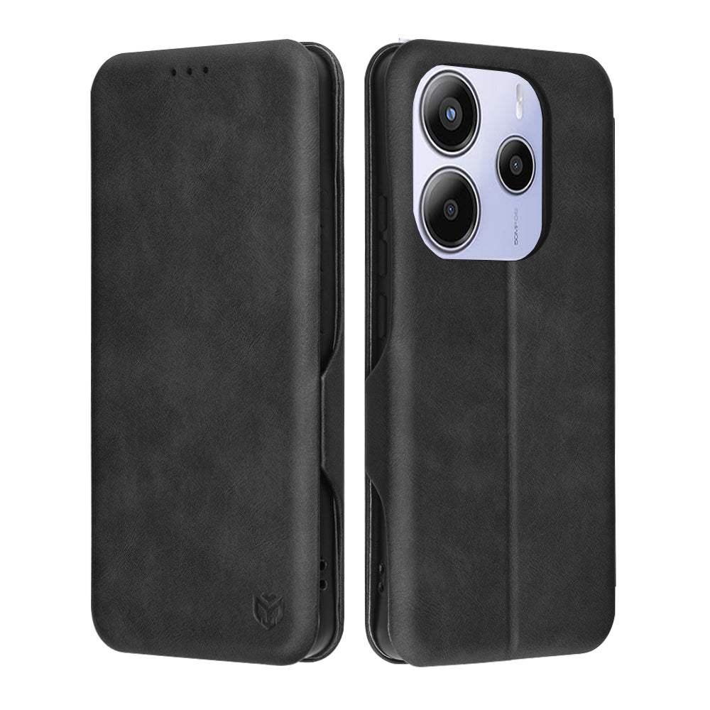 Cover til Xiaomi Redmi Note 14 5G, Techsuit, Safe Wallet Plus, Sort