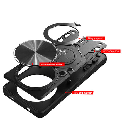 Cover til Xiaomi Redmi Note 14 Pro 4G, Techsuit, CamGuard Pro, Sort
