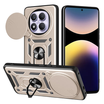Case for Xiaomi Redmi Note 14 Pro 4G, Techsuit, CamShield, Gold