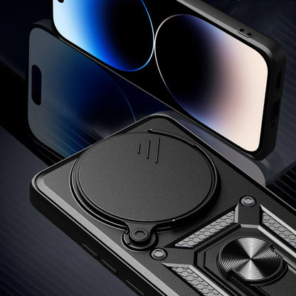 Cover til Xiaomi Redmi Note 14 Pro 4G, Techsuit, CamShield, Sort