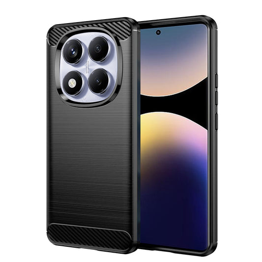 Cover til Xiaomi Redmi Note 14 Pro 4G, Techsuit, Carbon, Sort