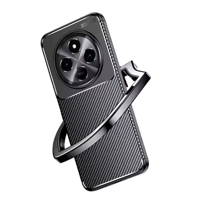 Cover til Xiaomi Redmi Note 14 Pro 4G, Techsuit, CarbonFiber, Sort