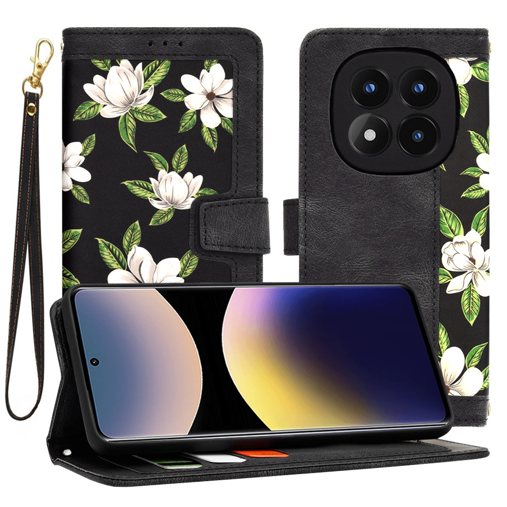 Cover til Xiaomi Redmi Note 14 Pro 4G, Techsuit, FlipCraft, Sort