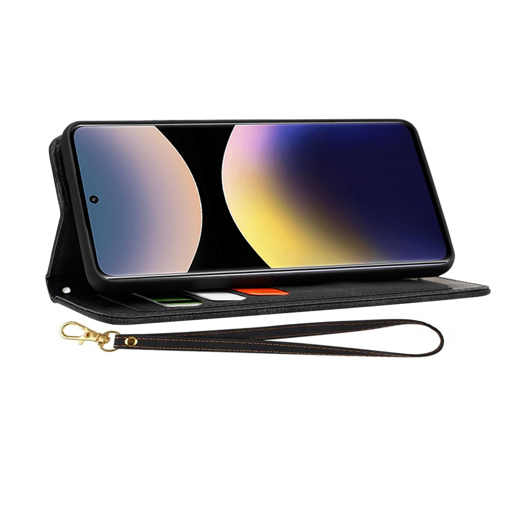 Cover til Xiaomi Redmi Note 14 Pro 4G, Techsuit, FlipCraft, Sort