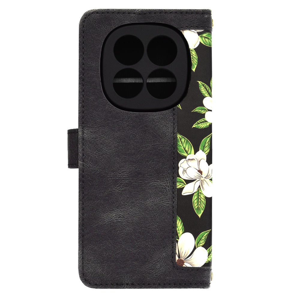 Cover til Xiaomi Redmi Note 14 Pro 4G, Techsuit, FlipCraft, Sort