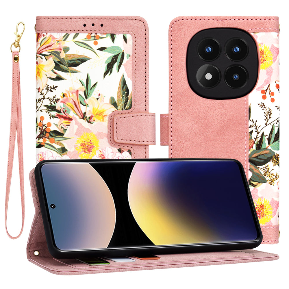 Cover til Xiaomi Redmi Note 14 Pro 4G, Techsuit, FlipCraft, Pink