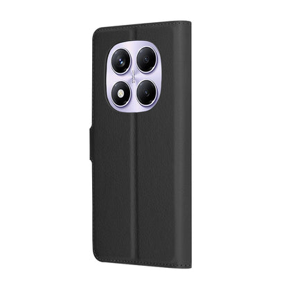 Cover til Xiaomi Redmi Note 14 Pro 4G, Techsuit, Leather Folio, Sort