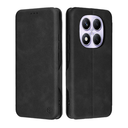 Cover til Xiaomi Redmi Note 14 Pro 4G, Techsuit, Safe Wallet Plus, Sort