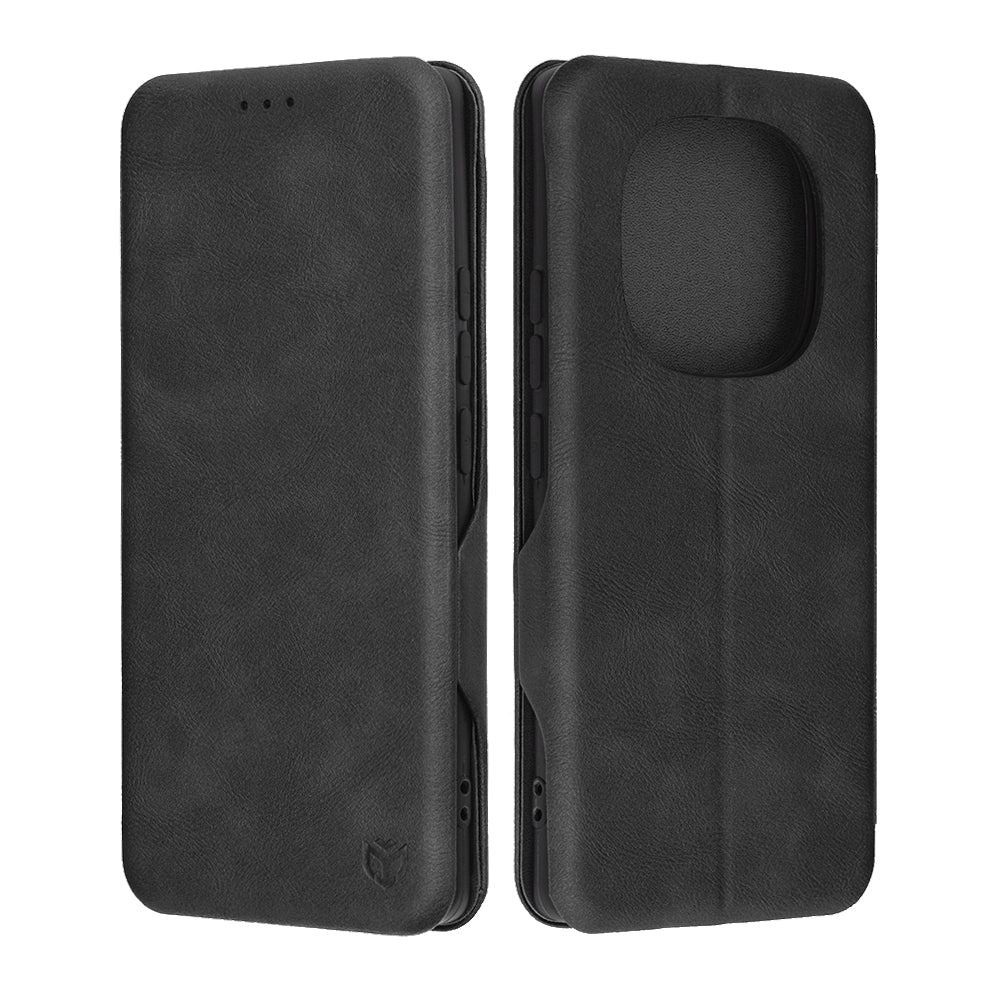 Cover til Xiaomi Redmi Note 14 Pro 4G, Techsuit, Safe Wallet Plus, Sort