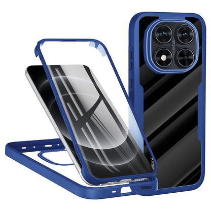 Cover til Xiaomi Redmi Note 14 Pro+ 5G / Note 14 Pro 5G / Poco X7, Techsuit, ColorVerse 360, Blå