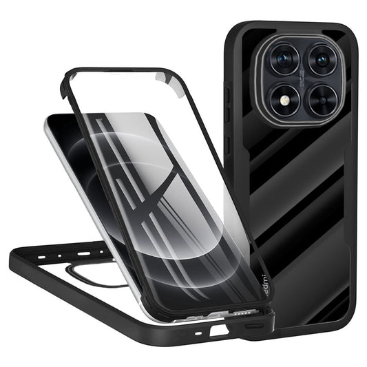 Cover til Xiaomi Redmi Note 14 Pro+ 5G / Note 14 Pro 5G / Poco X7, Techsuit, ColorVerse 360, Sort