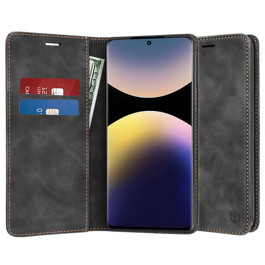 Cover til Xiaomi Redmi Note 14 Pro+ 5G / Note 14 Pro 5G / Poco X7, Techsuit, Confy, Sort