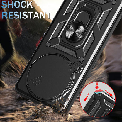 Cover til Xiaomi Redmi Note 14 Pro+ 5G, Techsuit, CamShield, Sort