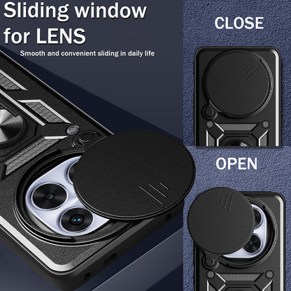 Cover til Xiaomi Redmi Note 14 Pro+ 5G, Techsuit, CamShield, Sort
