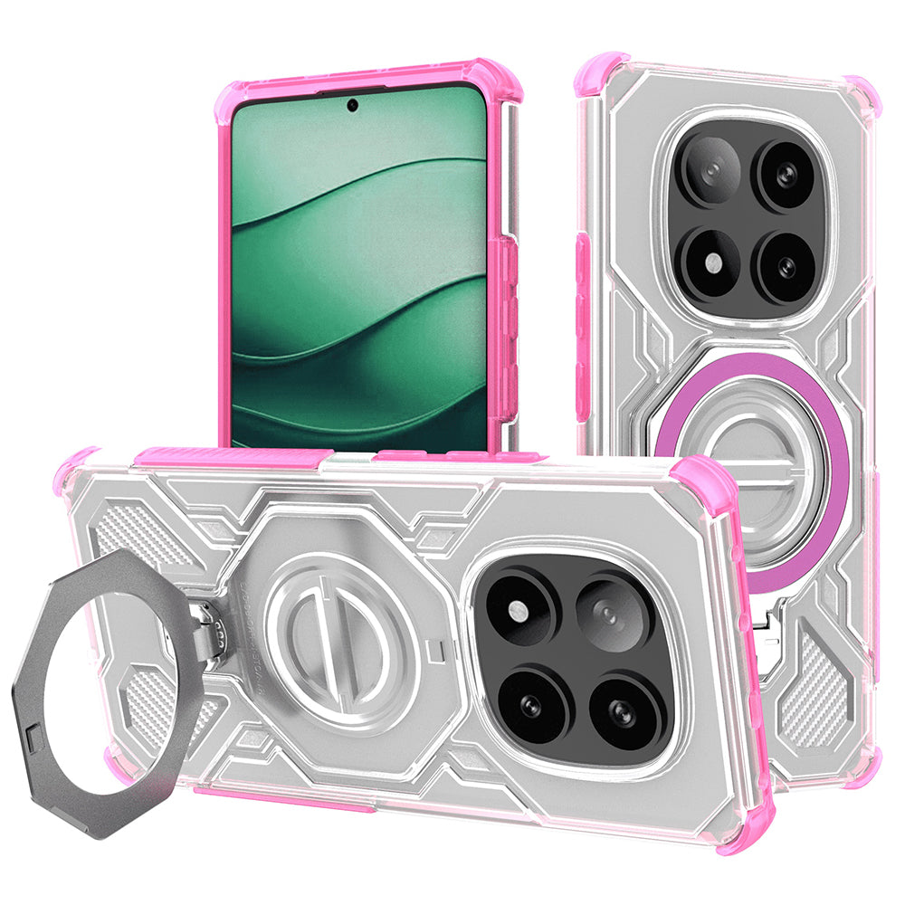 Cover til Xiaomi Redmi Note 14 Pro+ 5G, Techsuit, Carbon Shield Pro, Pink