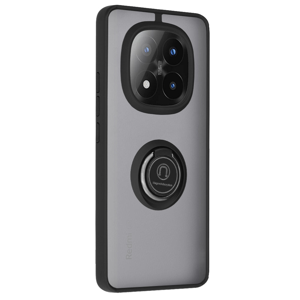 Cover til Xiaomi Redmi Note 14 Pro+ 5G, Techsuit, Glinth, Sort