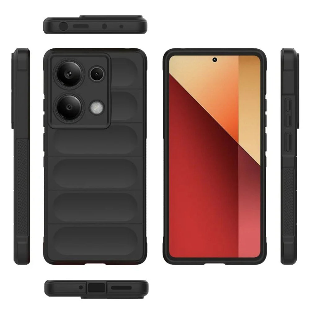 Cover til Xiaomi Redmi Note 14S, Techsuit, Magic Shield, Sort