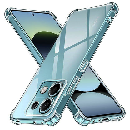 Cover til Xiaomi Redmi Note 14S, Techsuit, Stødabsorberende Klar, Transparent
