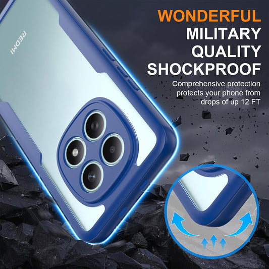 Etui til Xiaomi Redmi Note 15 4G, Techsuit, ColorVerse 360, Blå