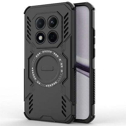 MagSafe cover til Xiaomi Redmi Note 15 Pro 4G, Techsuit, ArmorMag, Sort