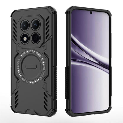 MagSafe cover til Xiaomi Redmi Note 15 Pro 4G, Techsuit, ArmorMag, Sort