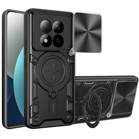 Etui til Xiaomi Redmi Note 15 Pro 4G, Techsuit, CamGuard Pro, Sort