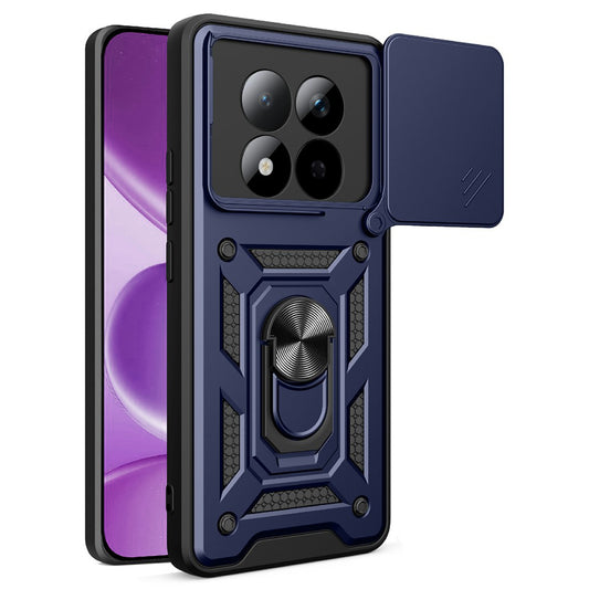 Etui til Xiaomi Redmi Note 15 Pro 4G, Techsuit, CamShield, Blå