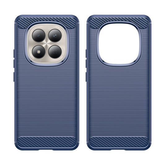 Etui til Xiaomi Redmi Note 15 Pro 4G, Techsuit, Carbon, Blå