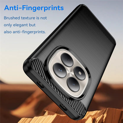 Etui til Xiaomi Redmi Note 15 Pro 4G, Techsuit, Carbon, Sort