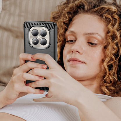 Etui til Xiaomi Redmi Note 15 Pro 4G, Techsuit, Carbon, Sort