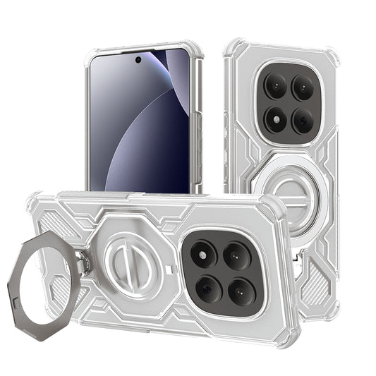 Etui til Xiaomi Redmi Note 15 Pro 4G, Techsuit, Carbon Shield Pro, Hvid