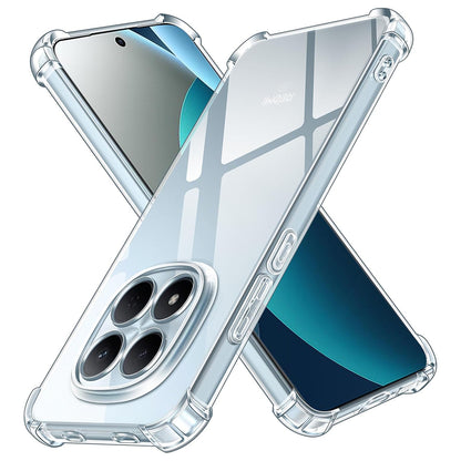 Etui til Xiaomi Redmi Note 15 Pro 4G, Techsuit, Shockproof Clear, Gennemsigtig