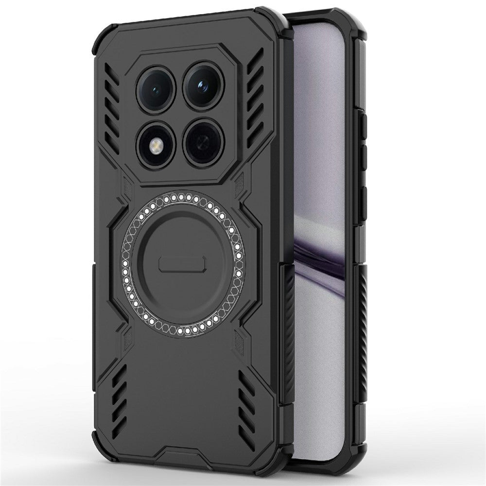 MagSafe cover til Xiaomi Redmi Note 15 Pro 5G, Techsuit, ArmorMag, Sort
