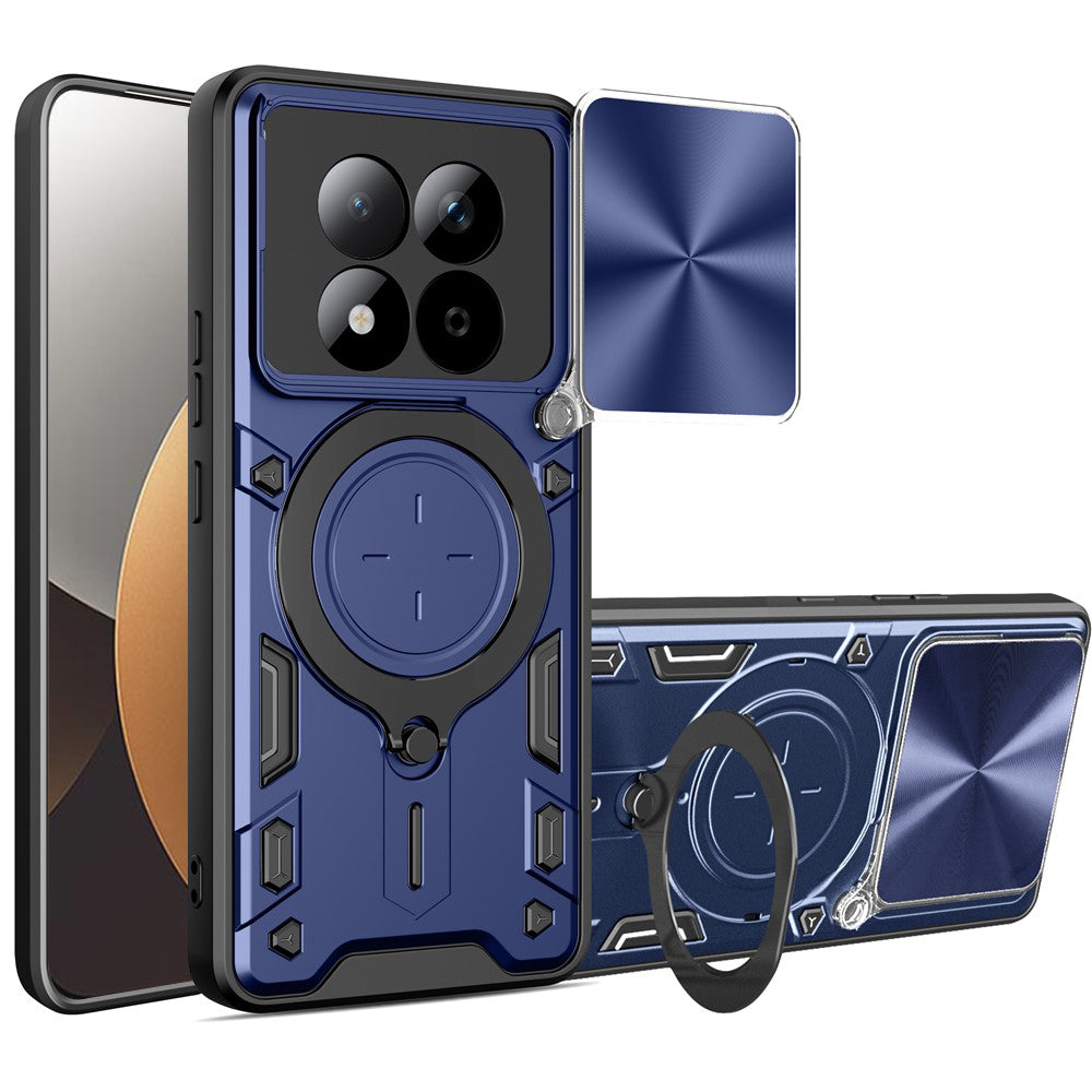 Etui til Xiaomi Redmi Note 15 Pro 5G, Techsuit, CamGuard Pro, Blå