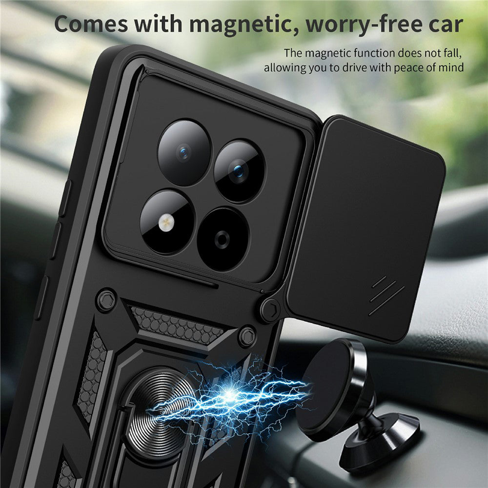 Etui til Xiaomi Redmi Note 15 Pro 5G, Techsuit, CamShield, Blå