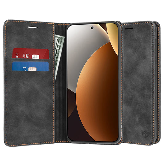 Etui til Xiaomi Redmi Note 15 Pro 5G, Techsuit, Confy, Sort