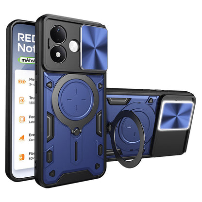 Etui til Xiaomi Redmi Note 17 4G / Note 17 5G, Techsuit, CamGuard Pro, blå